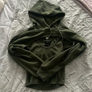 Cropped Hoodie and Tank